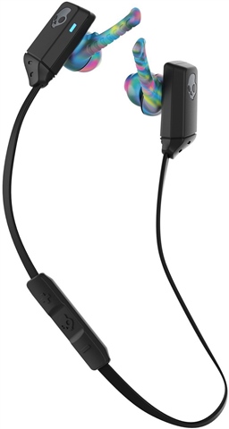 Skullcandy XTfree In-Ear Sport Bluetooth Wireless Earbuds, Black Swirl Skullcandy XTFree Bluetooth Wireless in Ear Sport Buds (Black&frasl;Mint