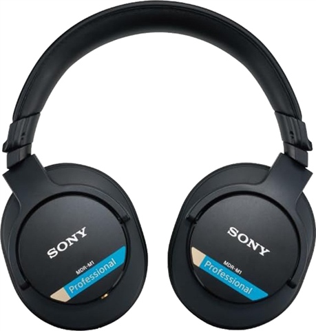 Sony MDR-M1 Studio Closed Back Wired Over-Ear Headphones- Black, B