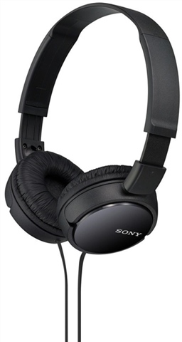 Sony MDR-ZX310 Foldable On-Ear Headphones With Mic