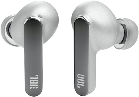 JBL Live Pro 2 TWS Noise-Cancelling In-Ear Earbuds- Silver, C