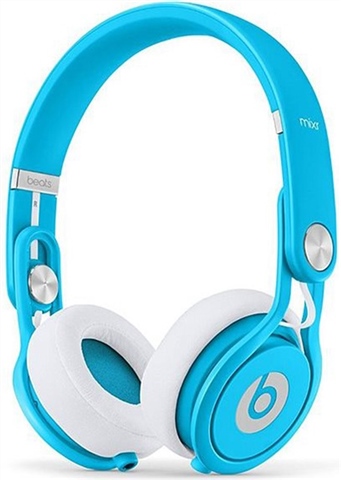 beats mixr ear pads blue
