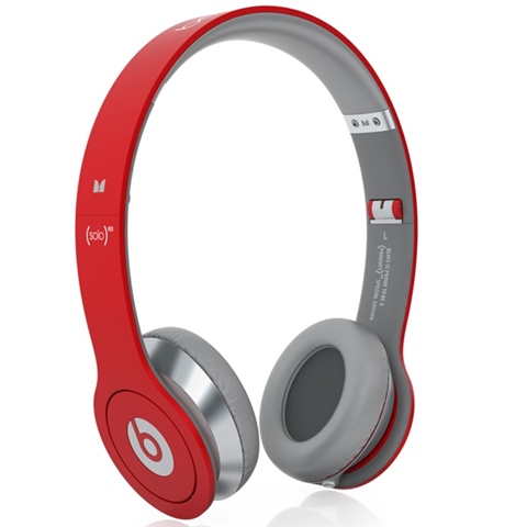 beats solo hd red