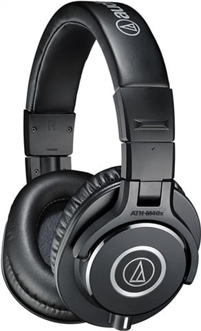 【美品】Audio-Technica ATH-M40x ブラック ATH-M40x｜ヘッドホン：ワイヤードヘッドホン｜オーディオテクニカ
