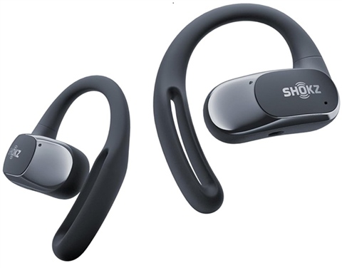Shokz OpenFit Air Bluetooth TWS Open-Ear Headphones - Black, C