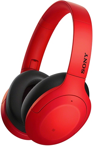 Sony WH-H910N Bluetooth Wireless Over-Ear Headphones Red, B