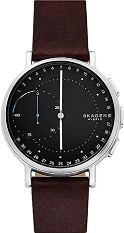 Skagen Connected SKT1111 Hagen Hybrid Smart Watch Dark Brown, B