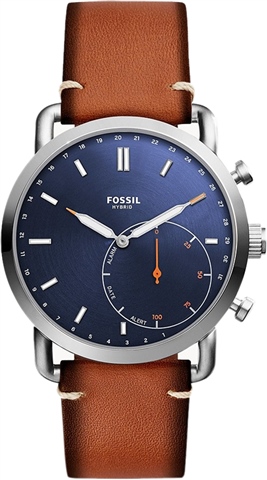 Fossil Commuter FTW1151 - Silver \u0026 Blue 