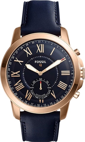 Fossil Grant FTW1155 - Gold \u0026 Navy/Navy 