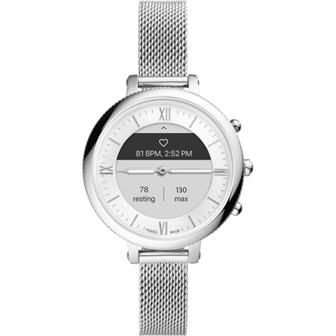 Fossil FTW7040 HR Monroe Stainless 