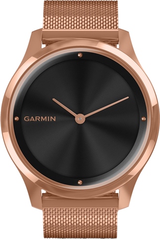 Montre Connectée Garmin Vivomove Luxe - Or Rose Et Argent - Défaut (occasion)