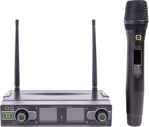 Q Audio QWM 1950 Wireless Handheld Microphone System (XLR), C - CeX (UK ...