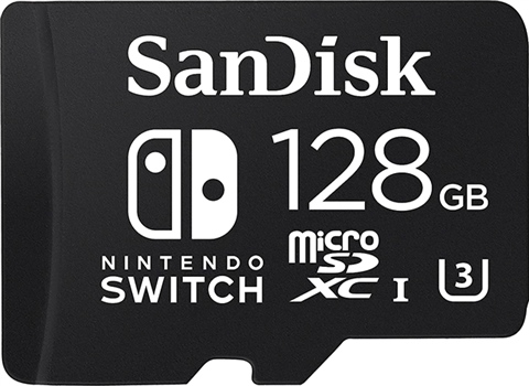 SanDisk microSDXC Nintendo Switch Fortnite 128 Go - Carte mémoire