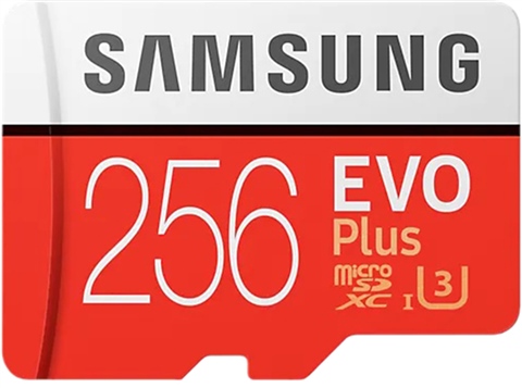 256GB EVO+ MicroSDXC Card with Adapter, Micro SD Card