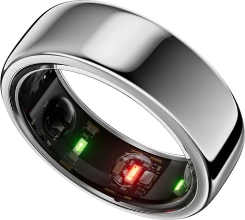 Anello Oura Gen 3 Horizon Argento – Tracker Attività (Taglia USA 8) NUOVO SIGILLATO