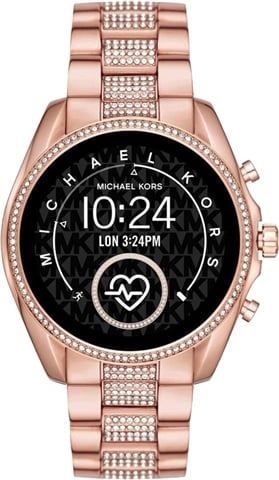 smartwatch gen michael kors ladies rose gold smartwatch