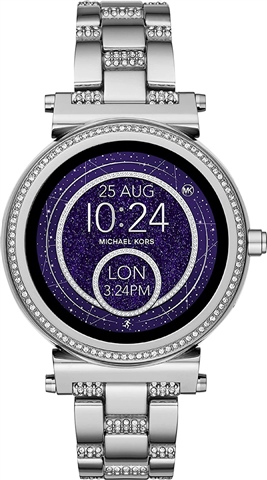 Michael kors access watch on sale purple