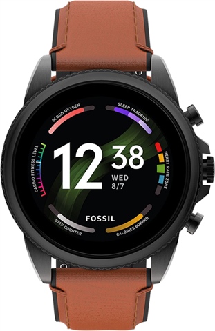 Fossil Gen 6 FTW4062 with Brown Leather Strap Smartwatch B CeX UK Buy Sell Donate