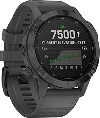Garmin Fenix Pro Solar Edition Smartwatch Black W/ Slate Grey