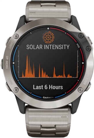 Gps Watches Garmin Quatix 6x Garmin Quatix 6x Solar Titanium GPS