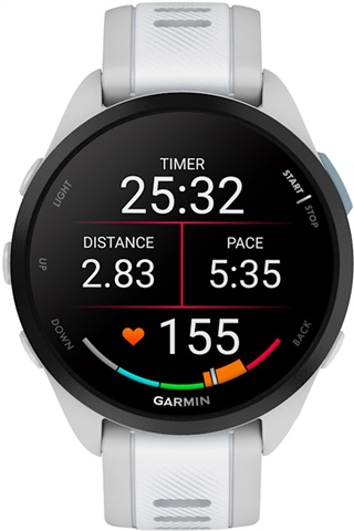 Garmin Forerunner 165 Music + GPS Running Smartwatch - Mist Gray
