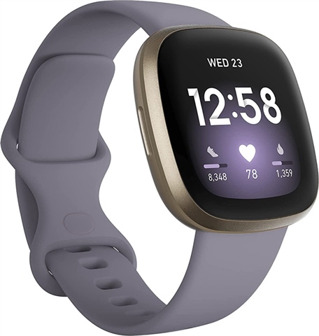 Fitbit Versa 3 Health Fitness Smartwatch Soft Gold Thistle C