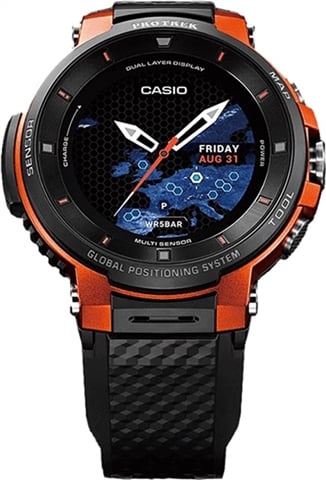 Casio ProTrek WSD-F30 Smartwatch, Black B