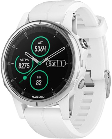 Garmin Fenix 5s Plus Sapphire 42MM Smartwatch - White, B - CeX (UK): - Buy,  Sell, Donate