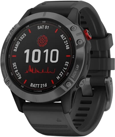 Garmin Fenix 6 Pro Solar Edition Smartwatch Slate Gray w Black