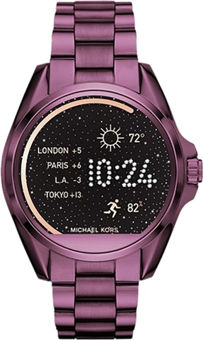 Michael Kors Access Bradshaw Plum-Tone Smartwatch, B CeX (UK
