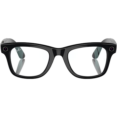 Ray-Ban Meta RW4006 Wayfarer, Shiny Black/Clear, M, B - CeX (UK