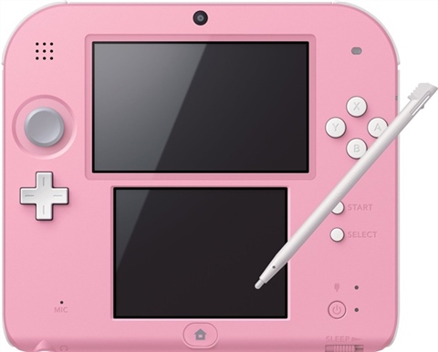 nintendo 2ds pink