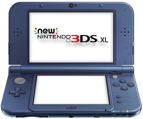 NEW 3DS XL Console, Metallic Blue 