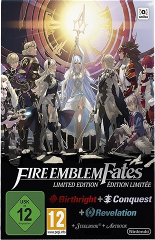 Fire Emblem Fates L E Birthright Conquest Revelation W Art Steelbook Cex Uk Buy Sell Donate