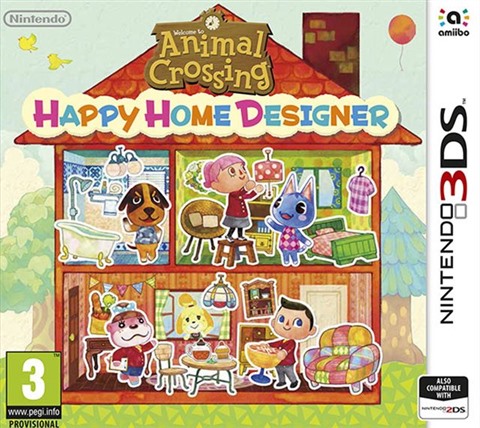 3ds animal crossing happy home designer