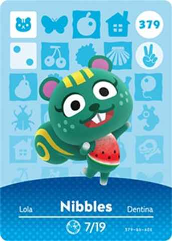 Amiibo Card 379 Nibbles CeX (UK): Buy, Sell, Donate