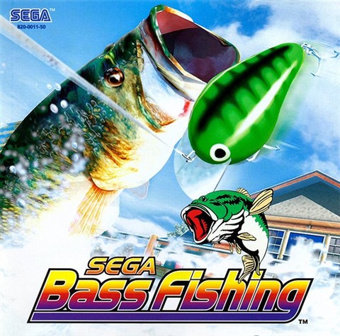 Sega Bass Fishing, w/o Manual, Boxed