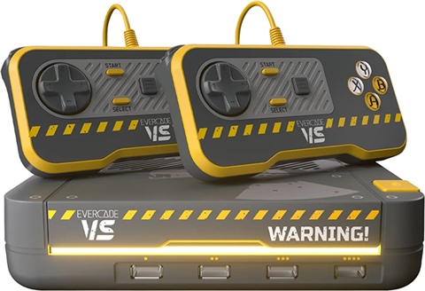 Evercade VS Console, Atomic Ed. w/ 2 Controllers (No Game), Unboxed ...