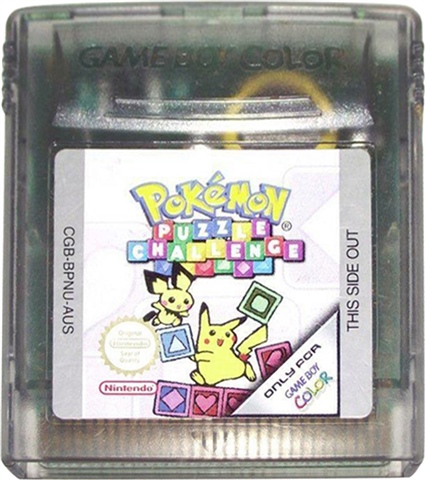 Pokémon Puzzle Challenge, Game Boy Color, Games