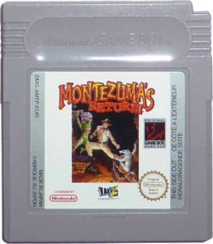 Jeux Game Boy Dr Franken & Montezuma's Return - État Correct, Jeu Pokémon Rouge Inclus