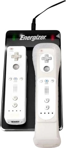 Wii Charging Energizer Flat Panel 2x Induction Charging System