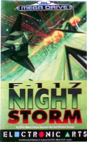 Jeu Vidéo F-117 NIGHT STORM Pour Sega Mega Drive (32X) - Version PAL Anglaise - Très Bon état - Origine Japon