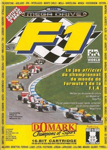 formula one sega genesis