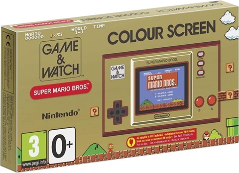 NEW Nintendo Game & Watch Super Mario Bros Legend of Zelda Display