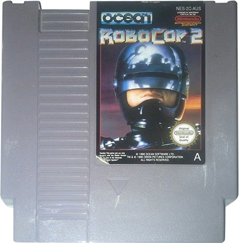 Jeu NES RoboCop 2 (PAL UKV) – Complet Et En Très Bon État, Testé