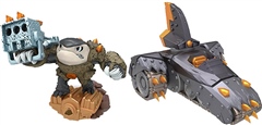 Figurine Skylanders Superchargers – Shark Shooter Terrafin – Neuf Sous Blister