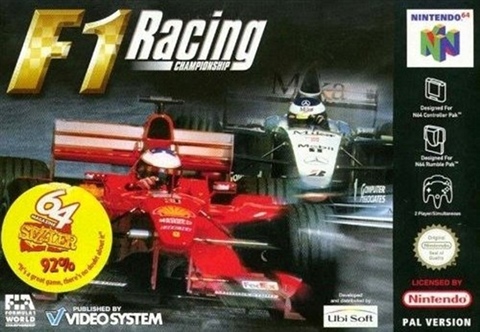 F1 Racing Championship, w/ Manual, Boxed - CeX (UK): - Buy, Sell, Donate