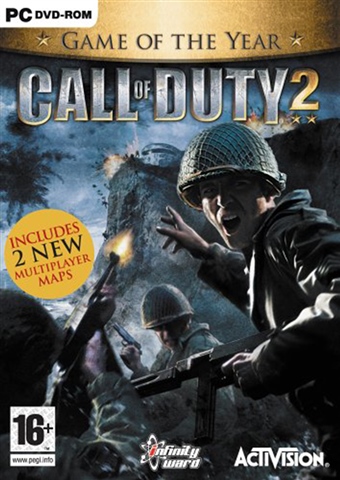 Call of Duty 2 - PC CD-Rom Computer game + case 5030917031885