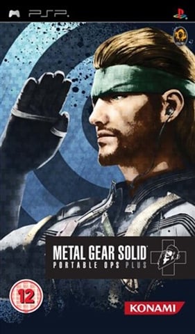 JAPAN Metal Gear Solid Portable Ops Plus Official Guide Book