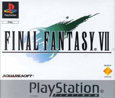 Final Fantasy VII, Platinum w/o Manual, Boxed CeX (UK