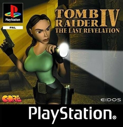 PS1 - Tomb Raider IV The Last Revelation Spielanleitung / Manual (DE Version) (NUR ANLEITUNG) (gebraucht
